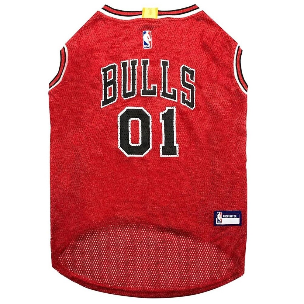 NBA Dog jersey Chicago Bulls Dog Basketball Jersey: Size  M NEW